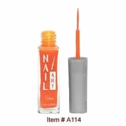 White Smoke Nubar Nail Art Strippers Neon Pumpkin A114