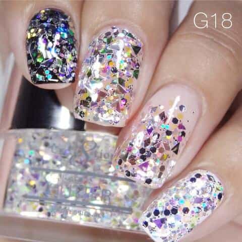 Tan Cre8tion Nail Art Glitter 1 fl oz/30g Glitter 18