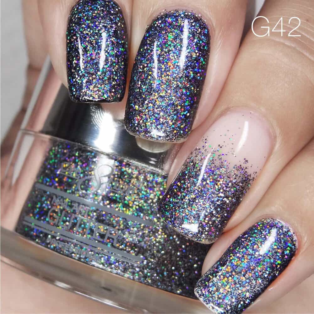 Tan Cre8tion Nail Art Glitter 1 fl oz/30g Glitter 42