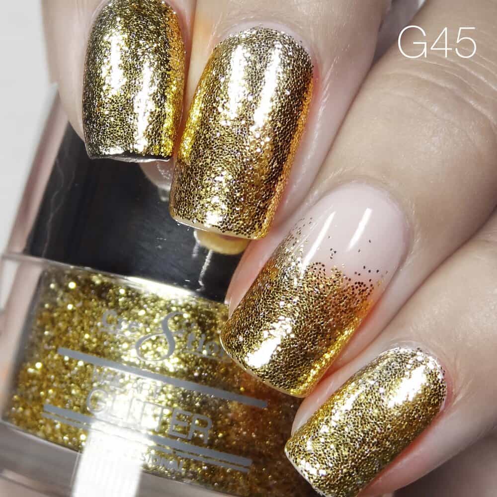 Gray Cre8tion Nail Art Glitter 1 fl oz/30g Glitter 45