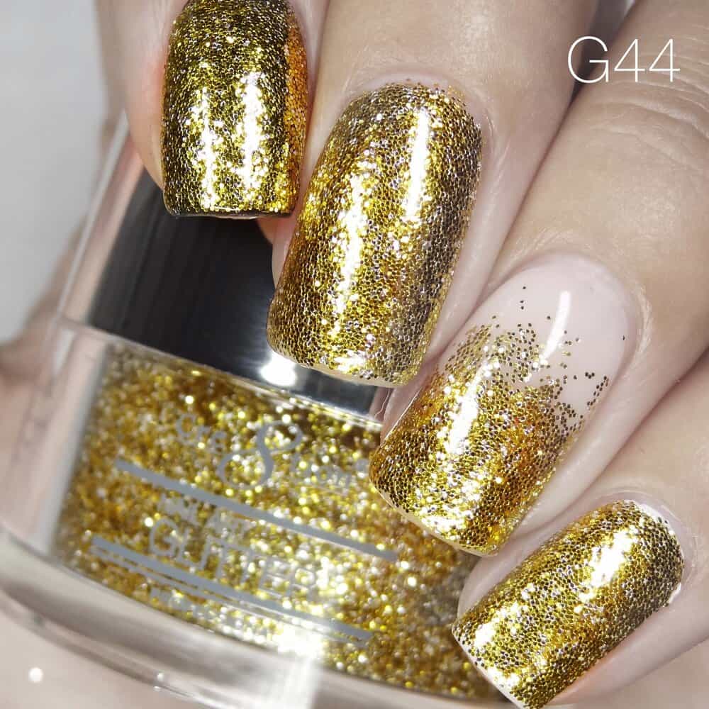 Gray Cre8tion Nail Art Glitter 1 fl oz/30g Glitter 44