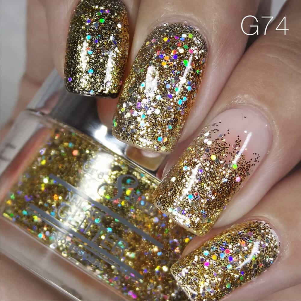 Rosy Brown Cre8tion Nail Art Glitter 1 fl oz/30g Glitter 74