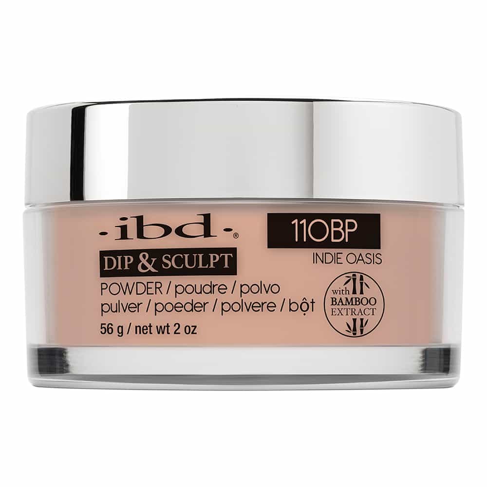Light Gray IBD Dip&Sculpt Powder 2 oz/56 g Indie Oasis 110BP 25908
