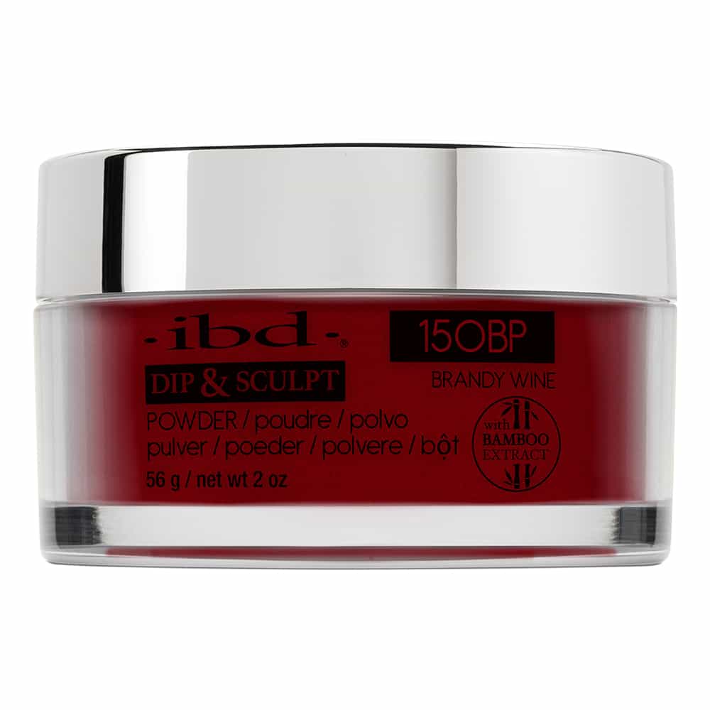 Light Gray IBD Dip&Sculpt Powder 2 oz/56 g Brandy Wine 150BP