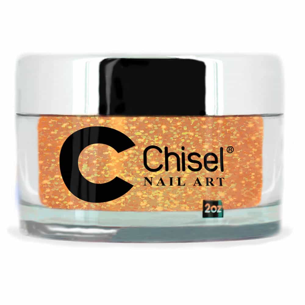 Black Chisel Nail Art Dipping Powder 2 oz -Candy4- Glitter