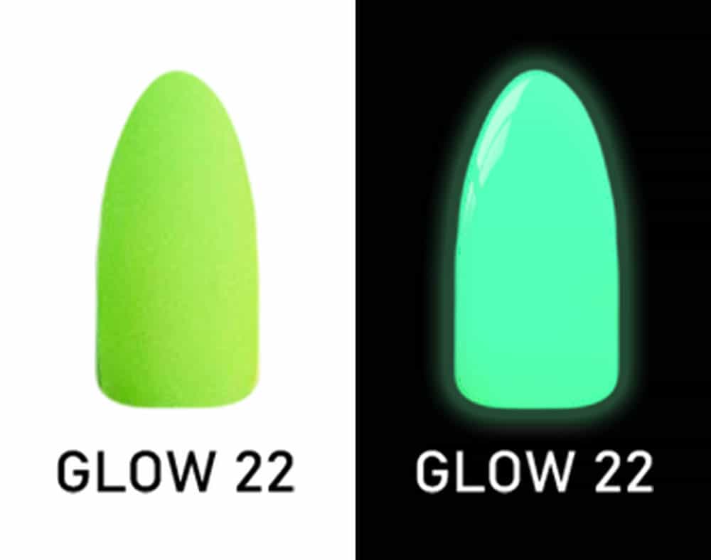 Black Chisel Powder Glow In Dark 2 fl oz - GLOW 22