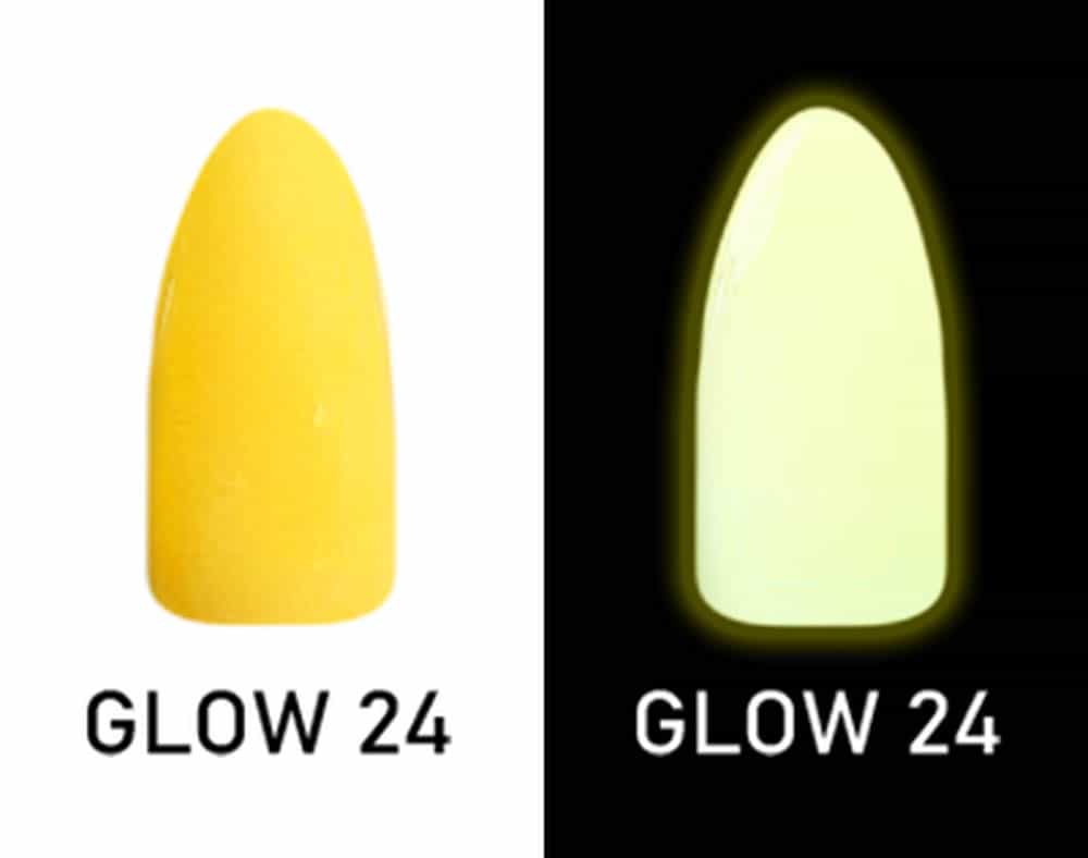 Black Chisel Powder Glow In Dark 2 fl oz - GLOW 24