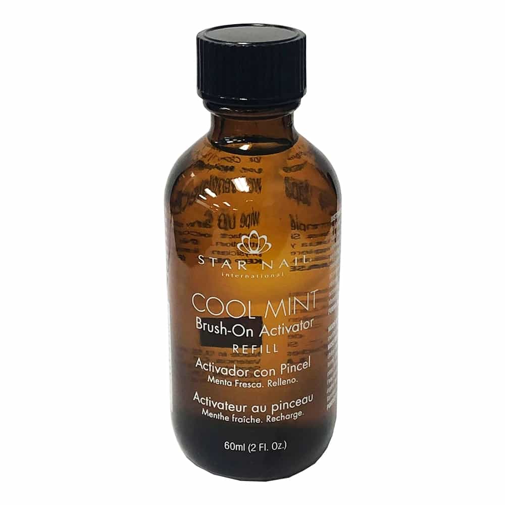 White Smoke Star Nail Cool Mint Brush-On Activator 2oz