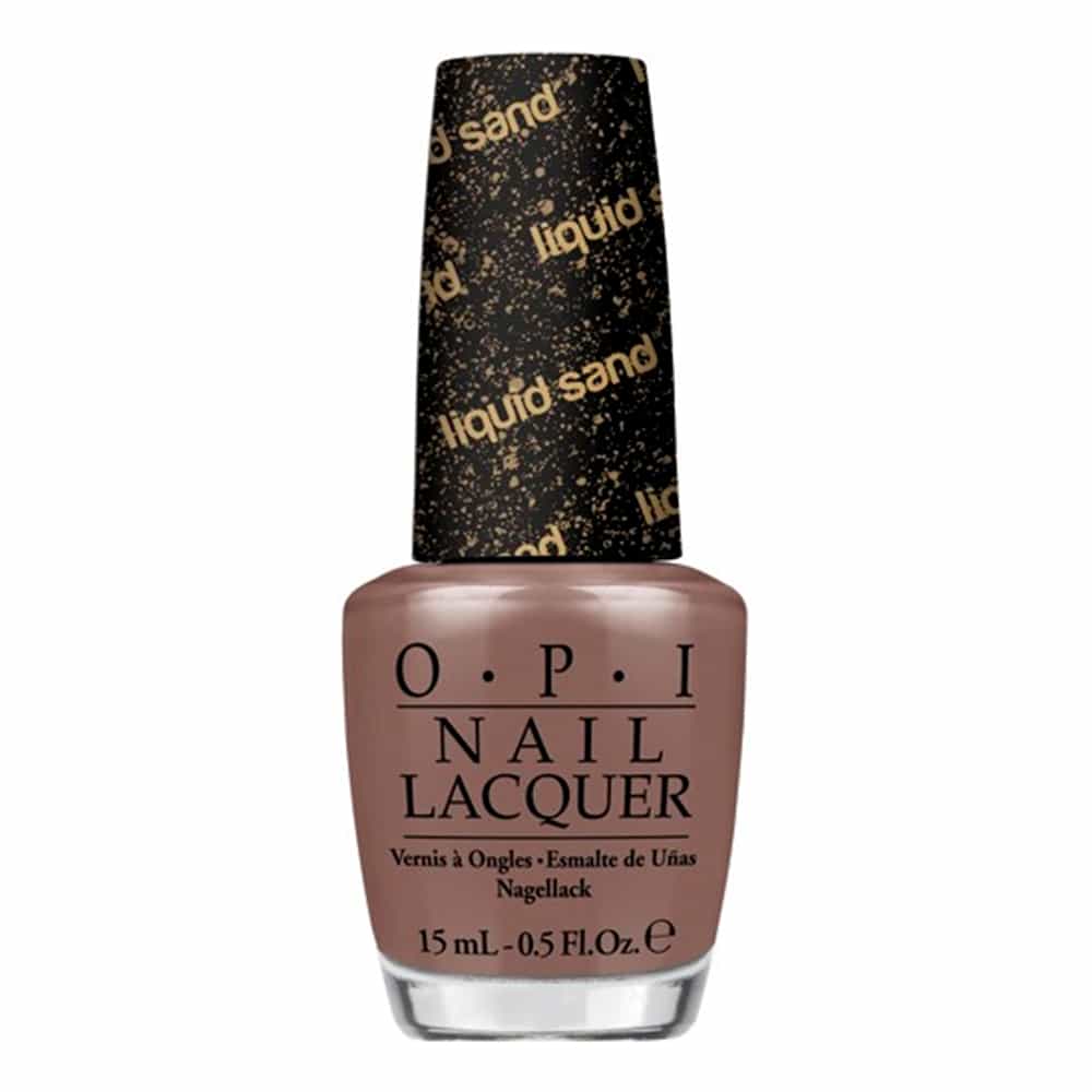 White Smoke OPI Liquid Sand It's All San Andreass Fault 0.5 oz. NL F65