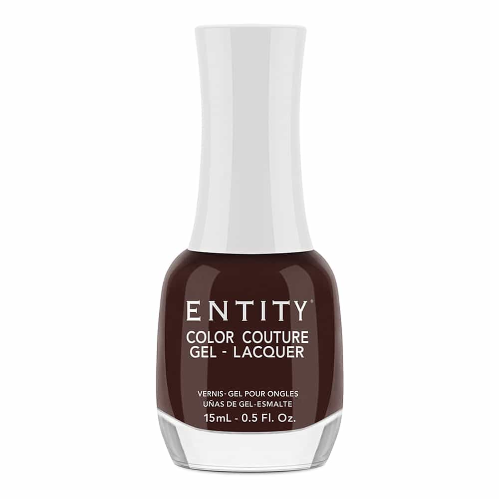 White Smoke Entity Color Couture Lacquer 0.5 oz - Leather And Lace 1548