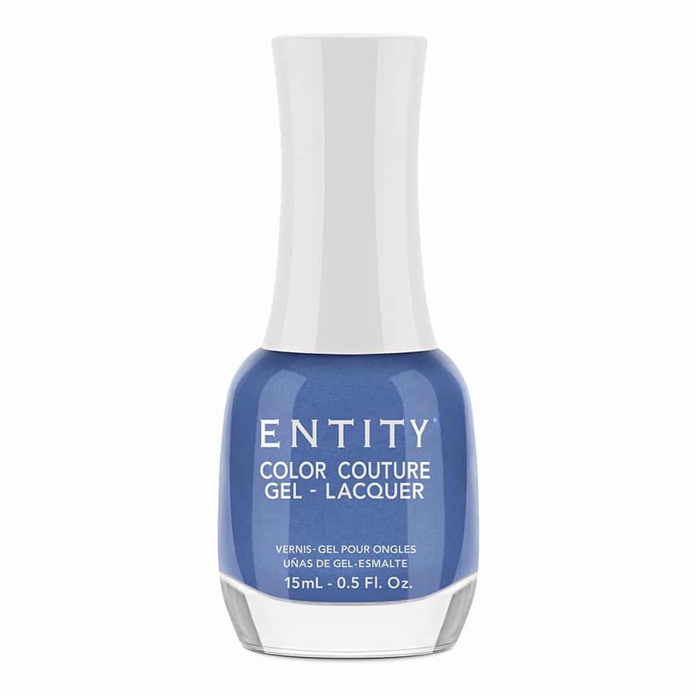 White Smoke Entity Color Couture Lacquer 0.5 oz - Blue Bikini 1550