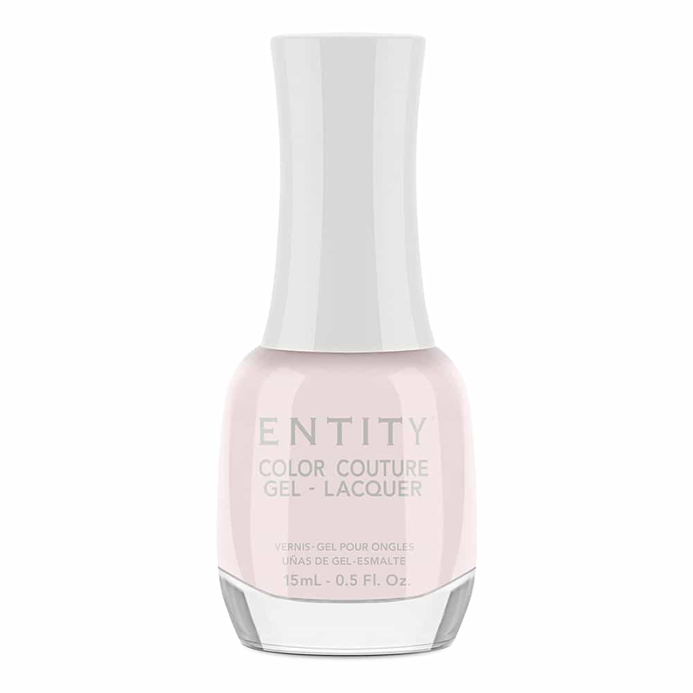 White Smoke Entity Color Couture Lacquer 0.5 oz - Nude Fishnets 1563