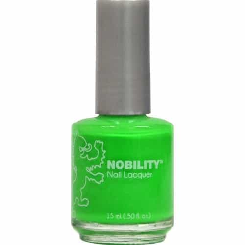 White Smoke Nobility Nail Lacquer 0.5 fl oz - Hot Green