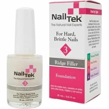 White Smoke NailTek Foundation 3 Ridge Filler 0.5 oz. - 15 ml