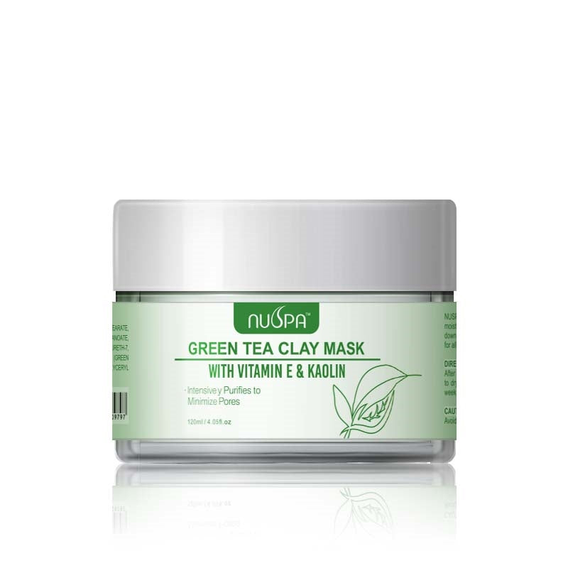 White Smoke NUSPA Green Tea Clay Mask 120ml