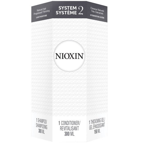 White Smoke Nioxin System 2 Sha/Con/Thick Gel 3pk Holiday