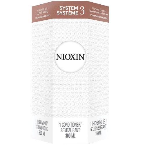 White Smoke Nioxin System 3 Sha/Con/Thick Gel 3pk Holiday