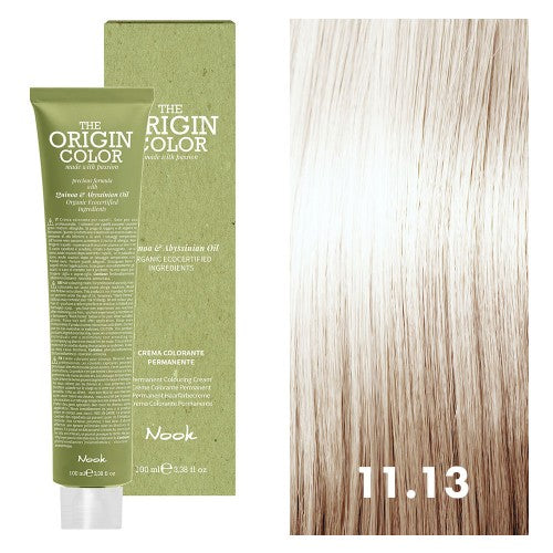 White Smoke Nook The Origin Color 11.13 Extra Platinum Blonde Beige 3oz