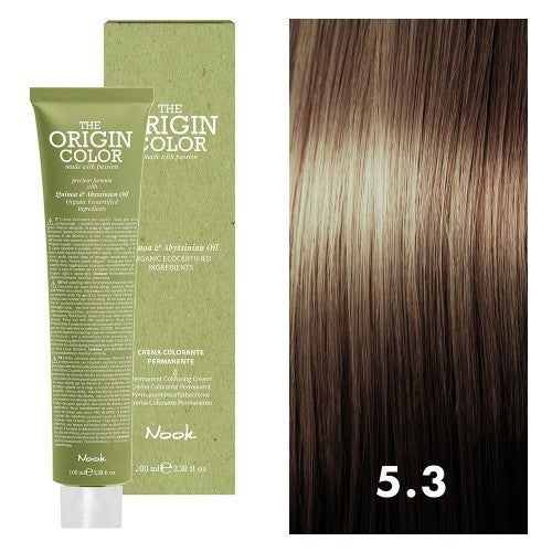 White Smoke Nook The Origin Color 5.3 Light Brown Golden 3oz