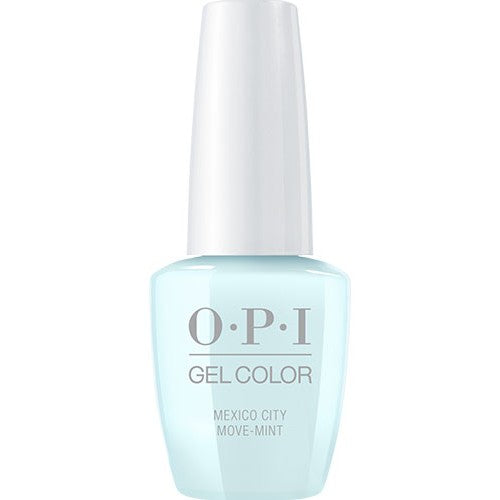 White Smoke OPI GelColor Mexico City Move-Mint 0.5oz