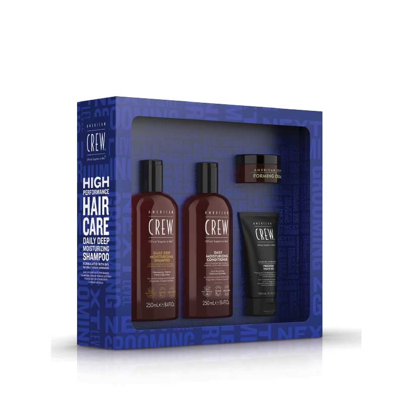 White Smoke American Crew Full Grooming Kit