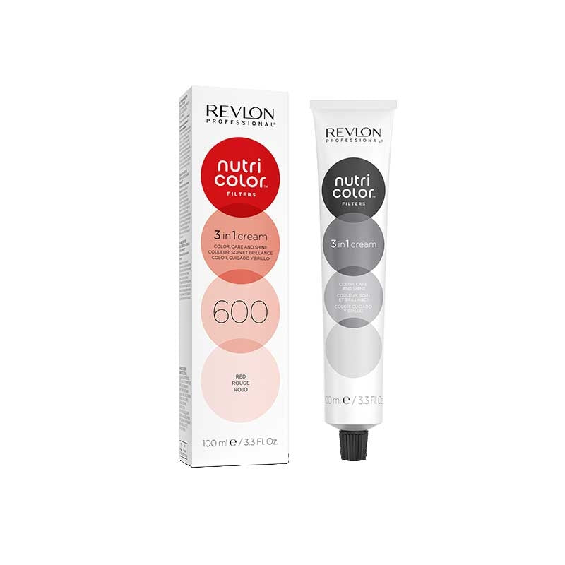 White Smoke Revlon Nutri Color Creme 600 Red 100ml