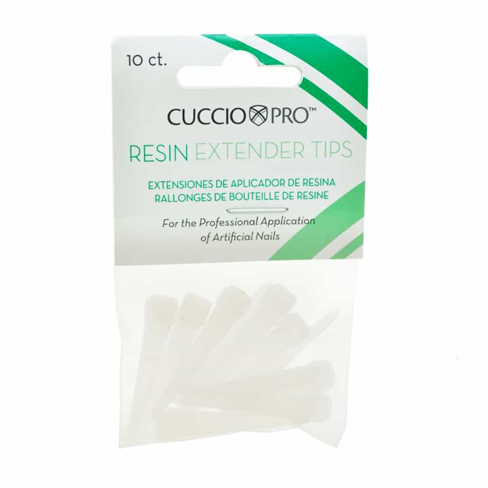 Antique White CuccioPRO Resin Extender Tips 10Pcs CP15202/14040
