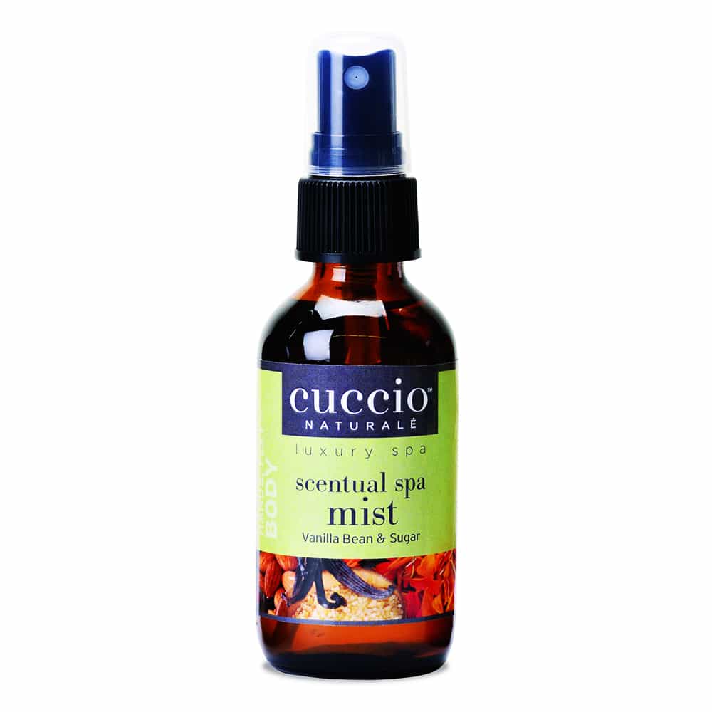 White Smoke Cuccio Scentual Spa Mist 2 oz Vanilla Bean & Sugar 3344-C