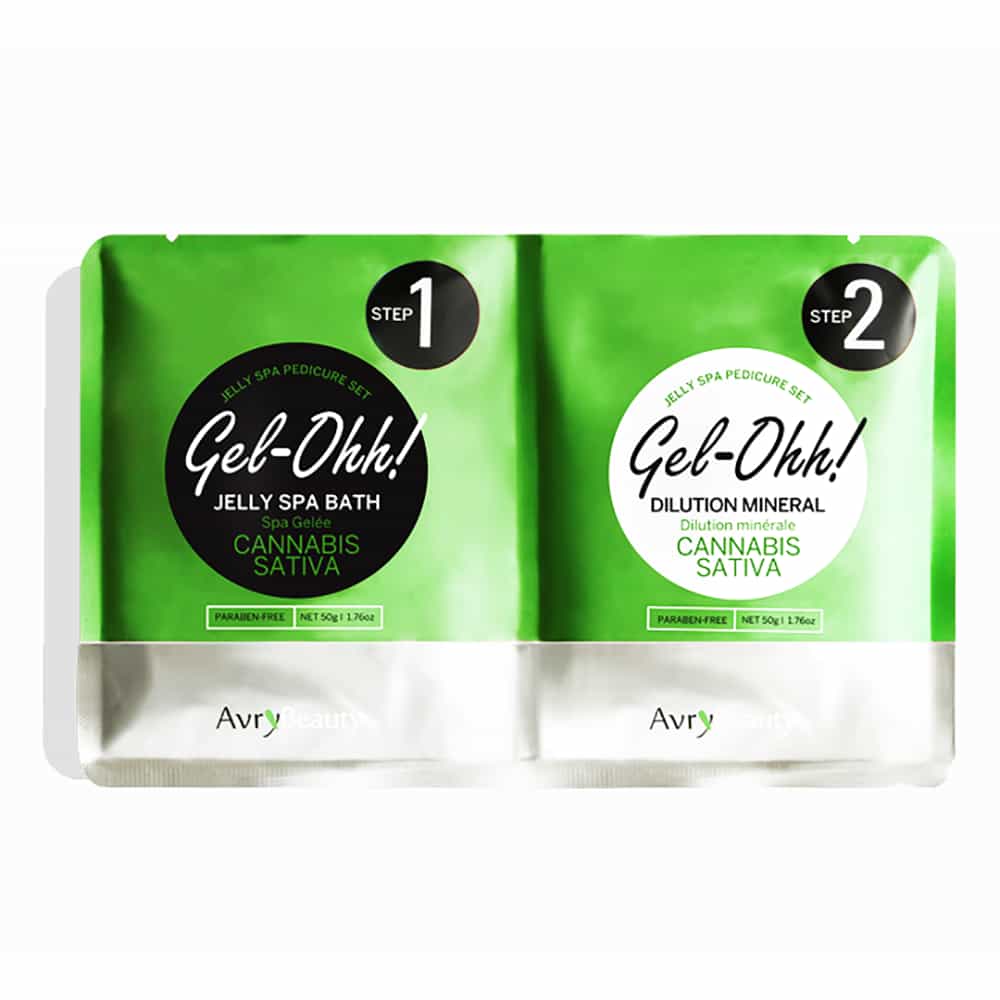 White Smoke AvryBeauty Jelly Spa Bath Set - Cannabis AJ001CBD 00773