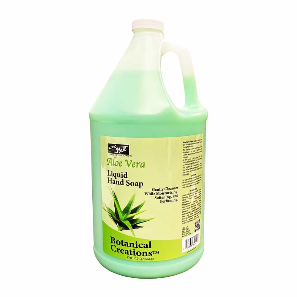White Smoke ProNail Aloe Vera Liquid Hand Soap GAL - 01080.1