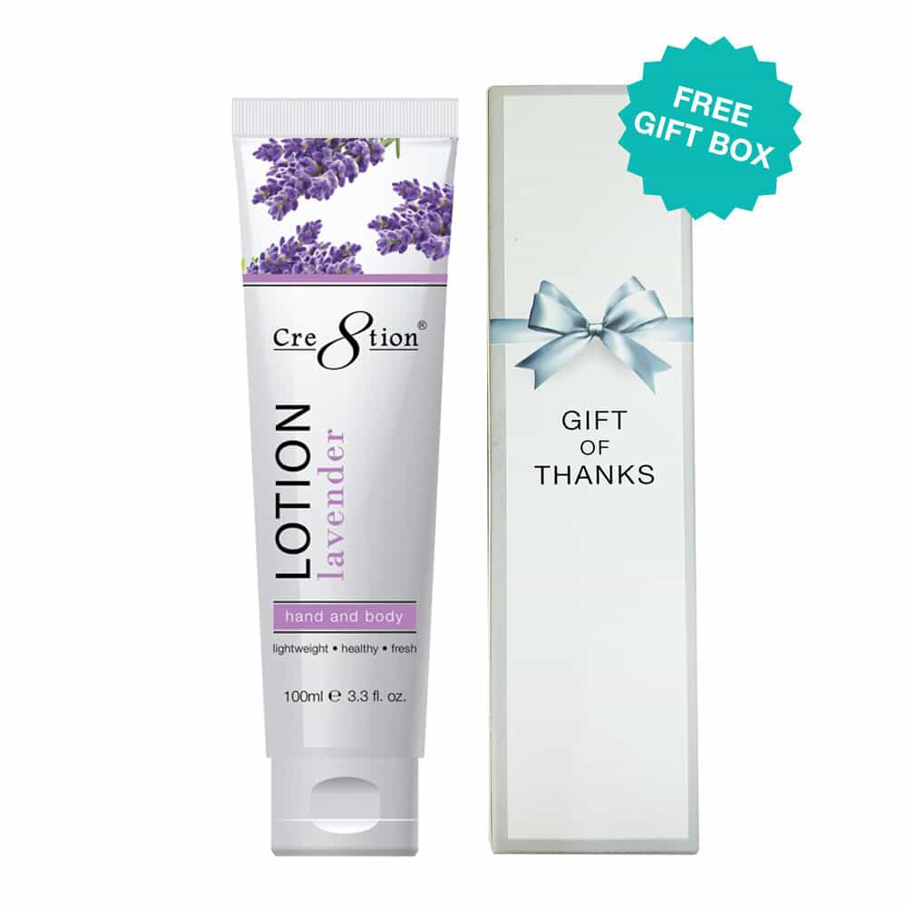 White Smoke Cre8tion Hand & Body Lotion 100 ml/3.3 fl oz Lavender 19436