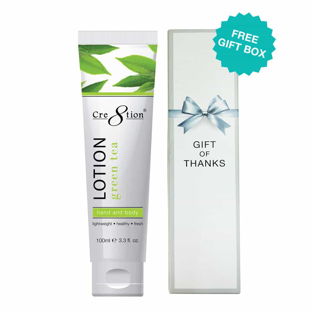 White Smoke Cre8tion Hand & Body Lotion 100 ml/3.3 fl oz Green Tea 19437