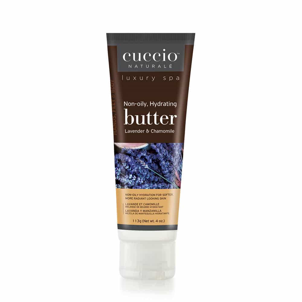 White Smoke Cuccio Non-Oily Hydrating Butter 4oz Lavender&Chamomile 3379