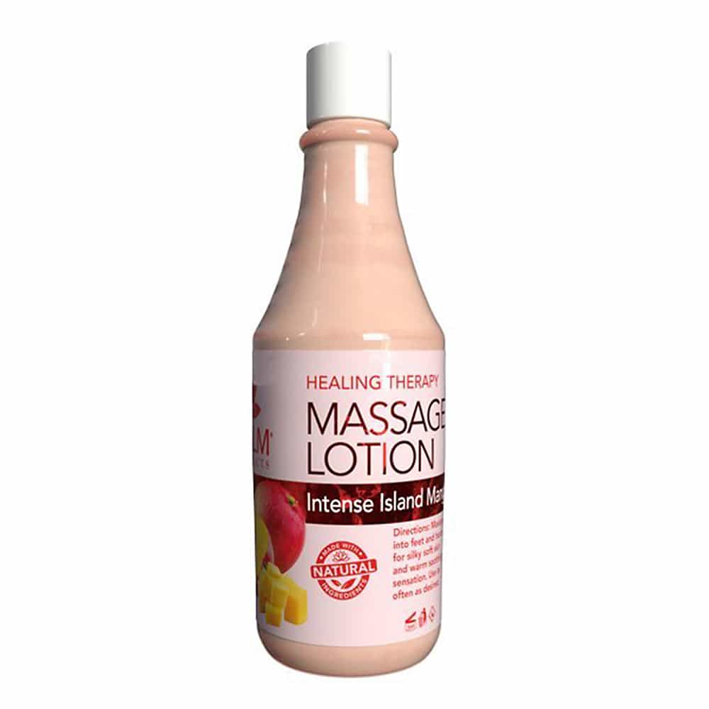 White Smoke La Palm Massage Lotion 3.3oz-Intense Island MangoLP627/03409