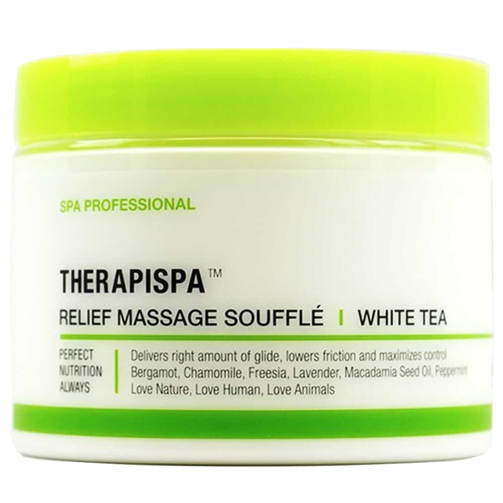 White Smoke AIIN Therapispa Relief Massage Souffle - White Tea 16 oz.