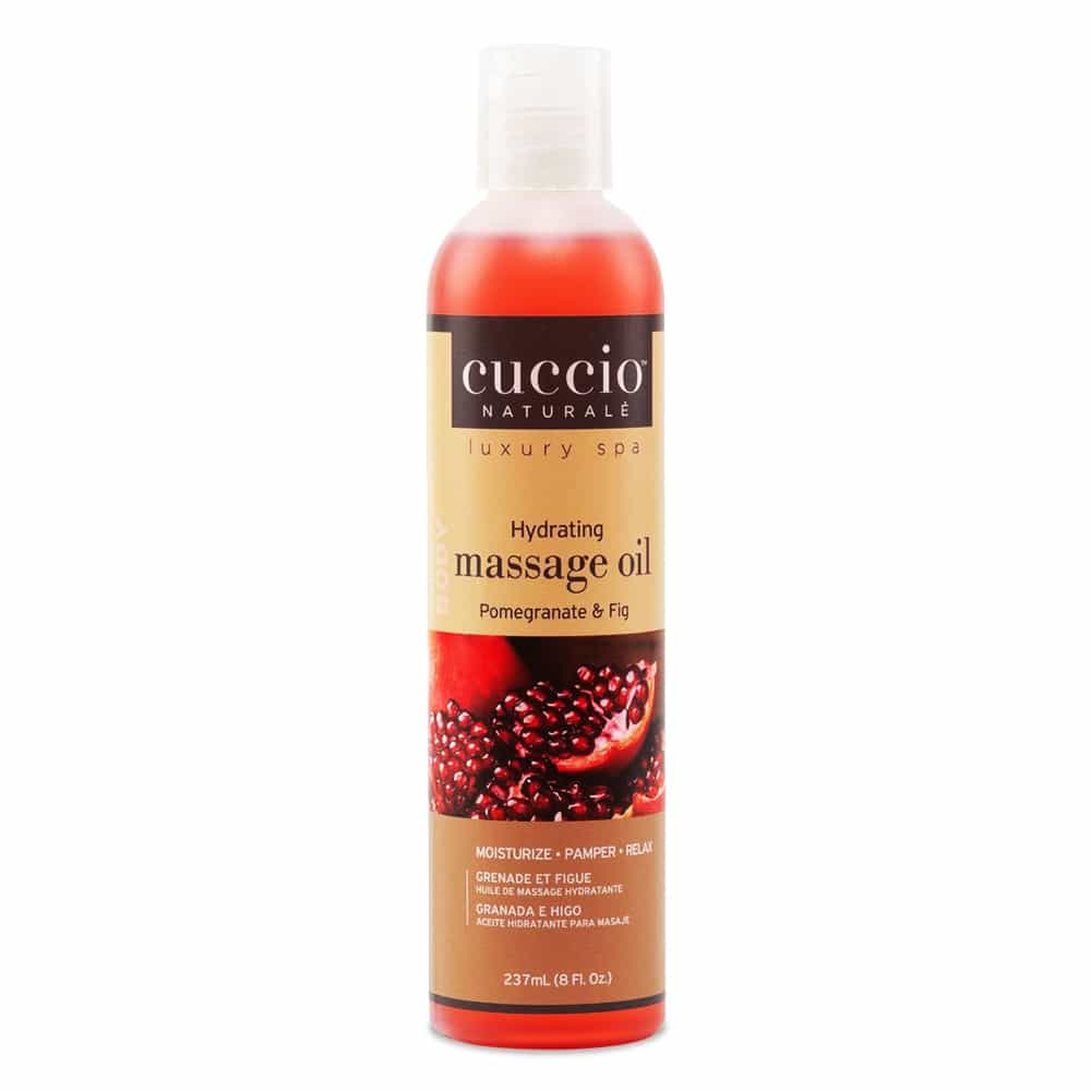 White Smoke Cuccio Hydrating Massage Oil Pomegranate&F 8 fl.oz CNSC4516