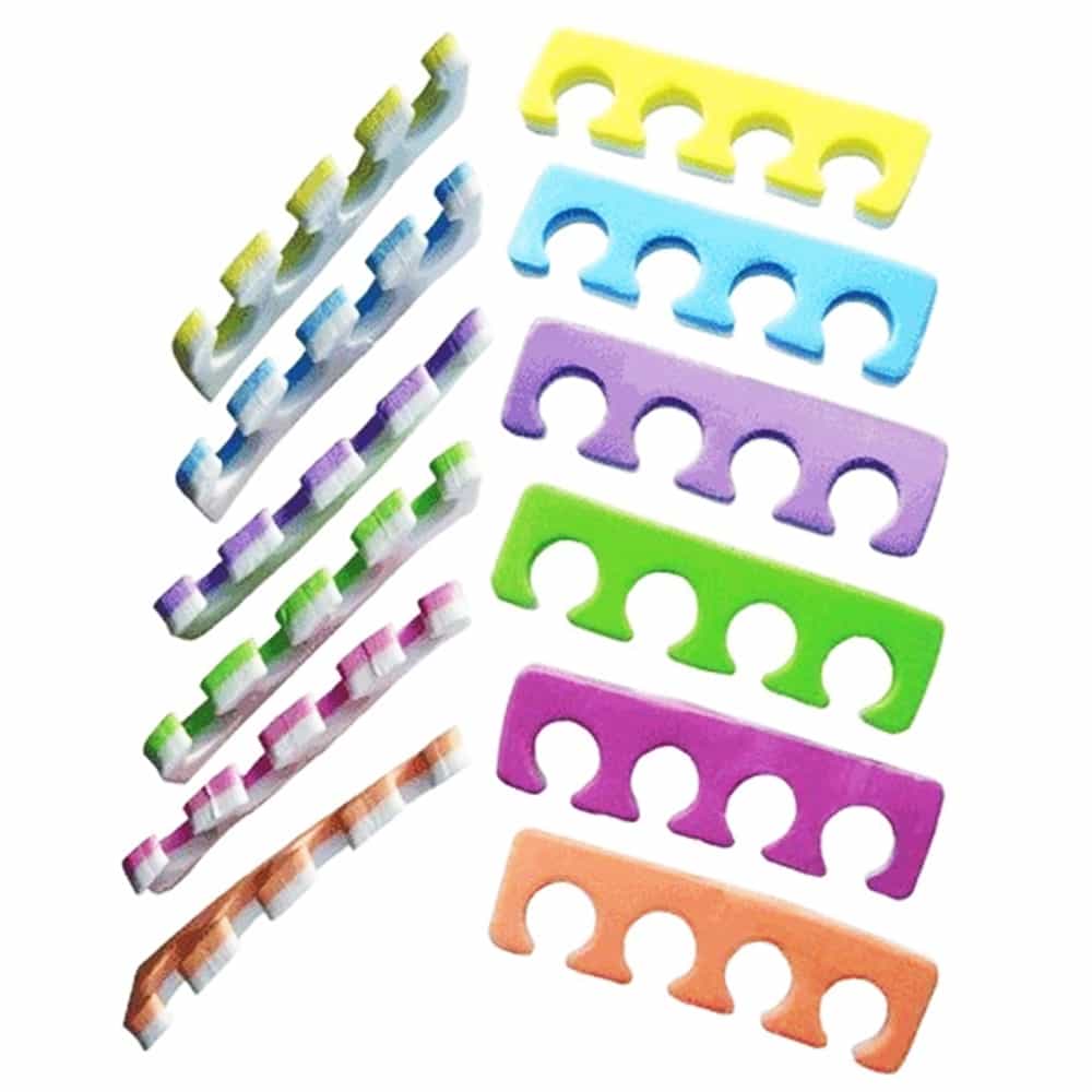 White Smoke Ikonna Toe Separator ( 6 Colors,120 pairs ,TS-M6SD)