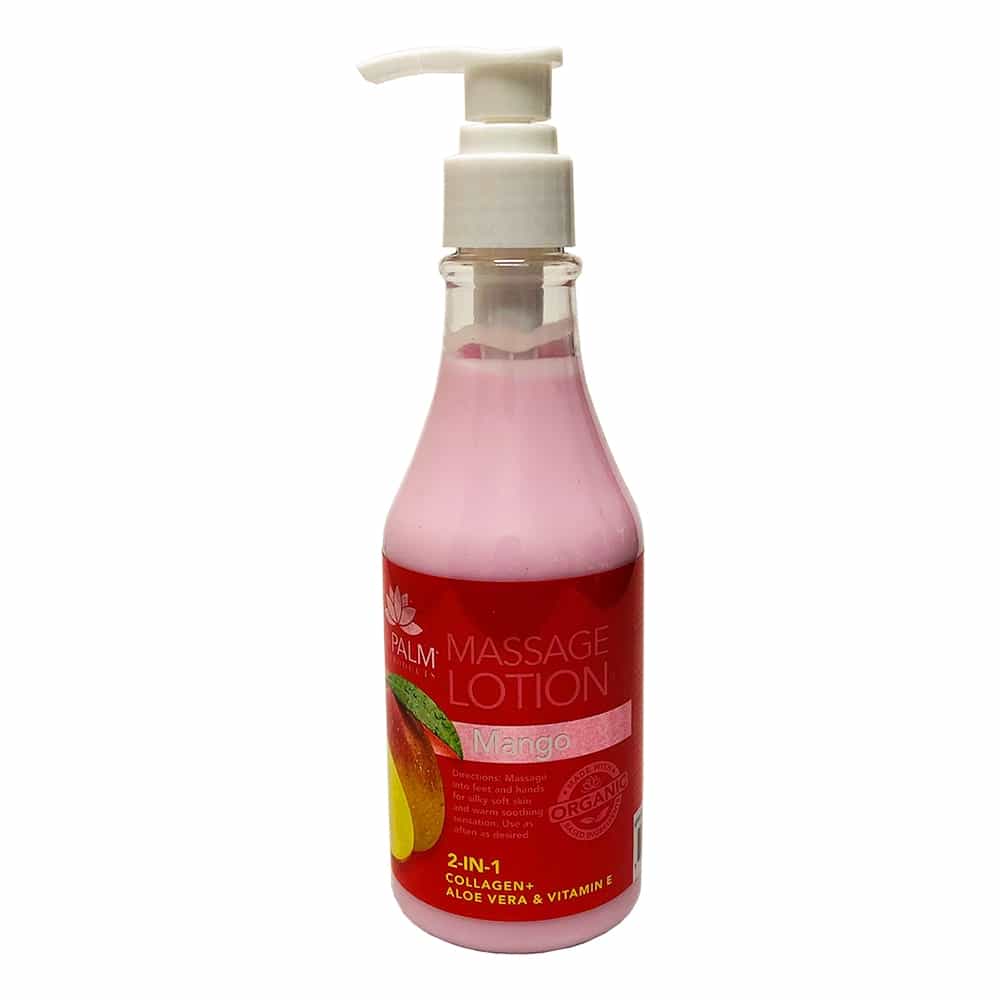 White Smoke La Palm Massage Lotion 8 oz - Mango LP109