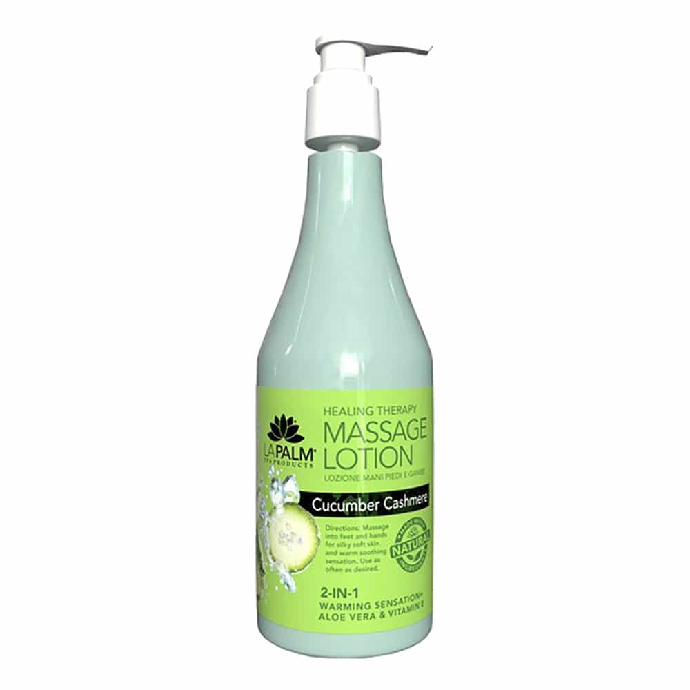 White Smoke La Palm Massage Lotion 8oz - Cucumber Cashmere LP297/02260