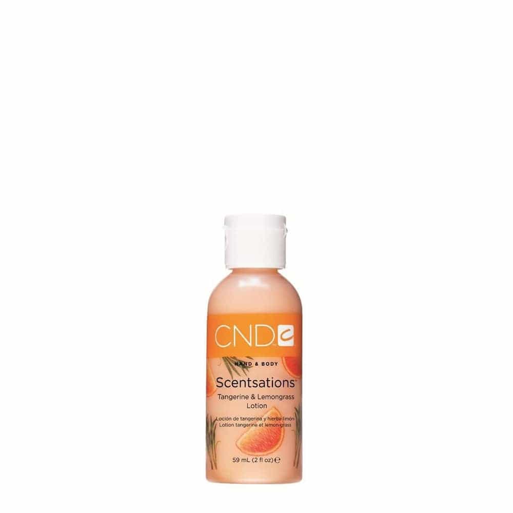 White Smoke CND Scentsations Tangerine & Lemongrass Lotion 2 fl oz 14107