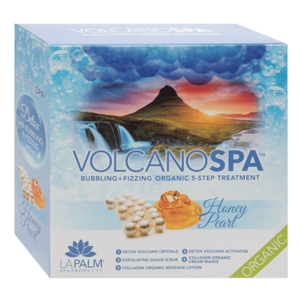 Light Gray La Palm Natural Volcano Spa - Honey Pearl LP506