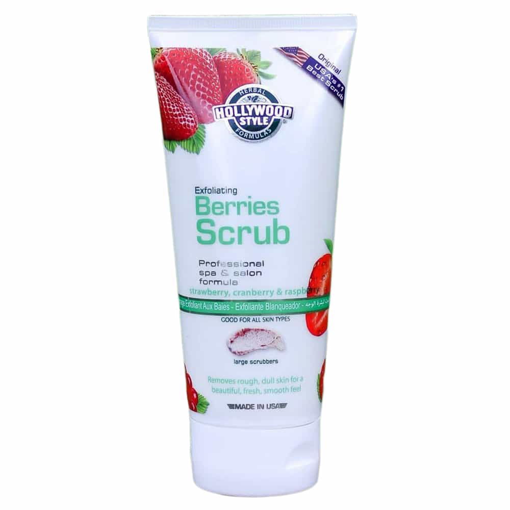 White Smoke Hollywood Style Exfoliating Berries Scrub 5.3oz/150ml