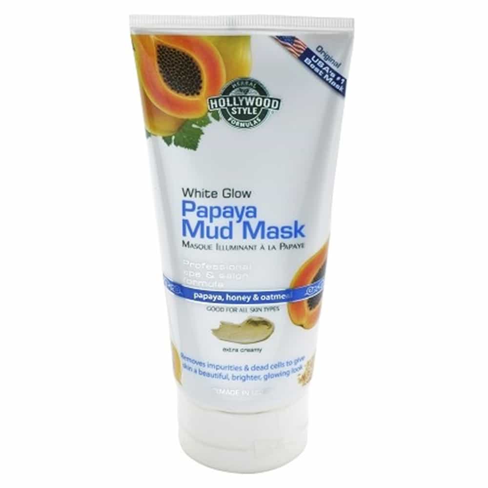 White Smoke Hollywood Style White Glow Papaya Mud Mask 5.3 oz 50301