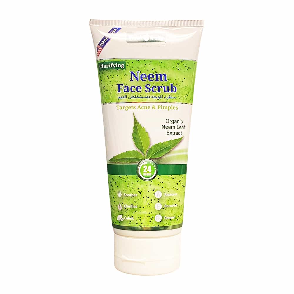 White Smoke Fresh & Fruity Clarifying Neem Face Scrub 5.3 oz/150ml 01062
