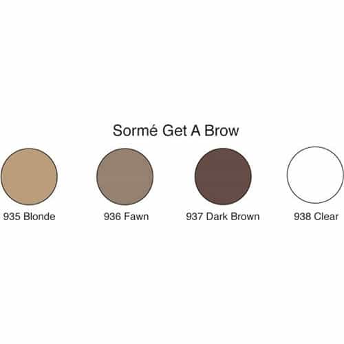 White Smoke Sorme Get A Brow Shapes & Sets Dark Brown