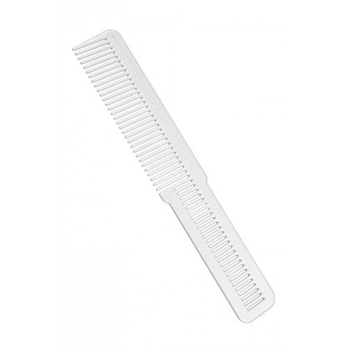 White Smoke Wahl White Clipper Cut Comb #3196