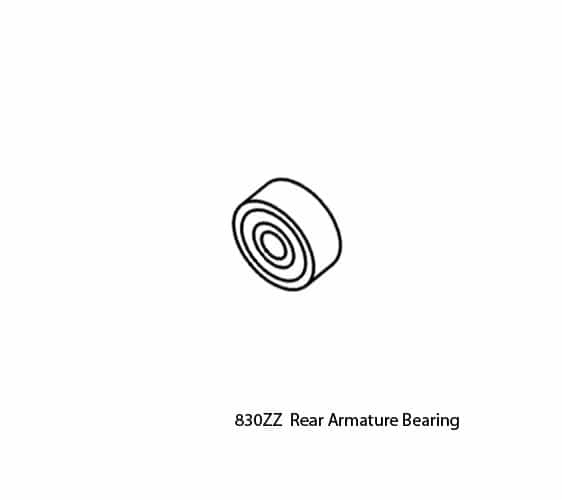 White Smoke KUPA Bearing - Parts UP-BR-830ZZ