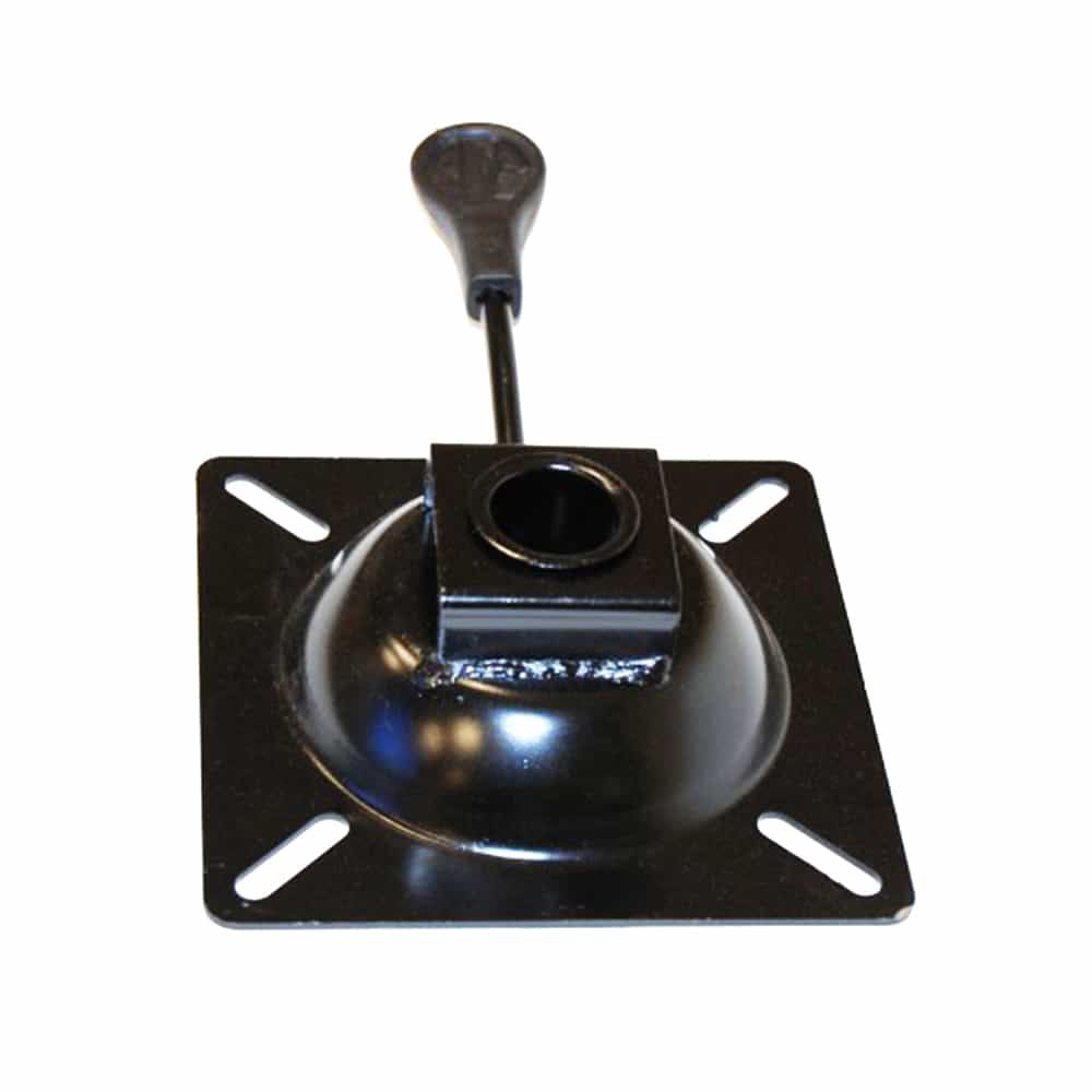 White Smoke Mounting Plate for Euro Stool
