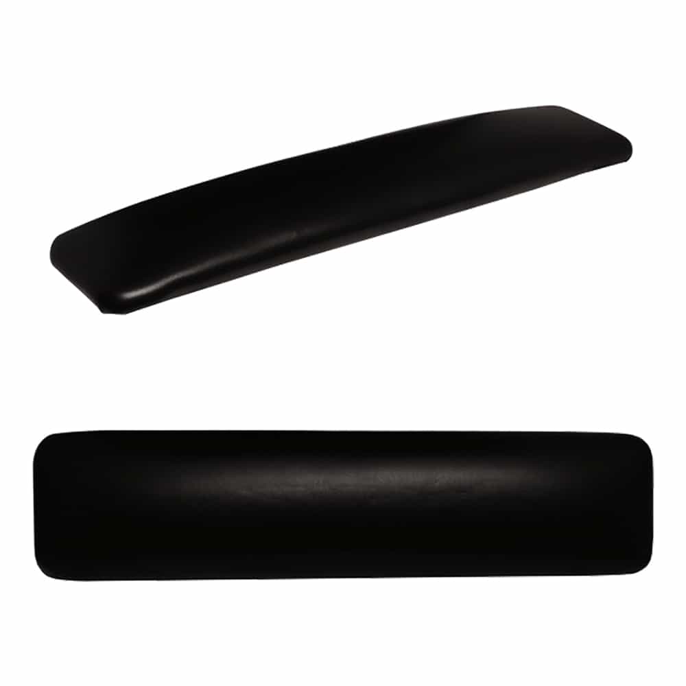White Smoke Berkeley 16" Armrest - Straight BlackTB905SBK