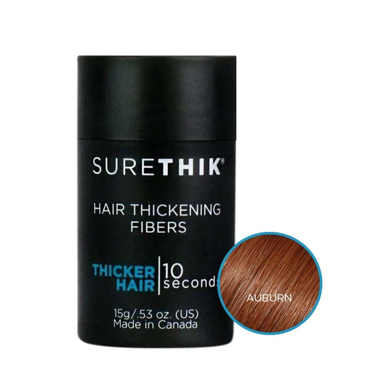 White Smoke SureThik Hair Thickening Fibers Auburn 15g